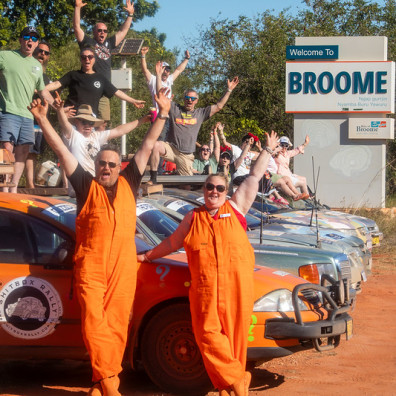 Cheeky Bums team photo