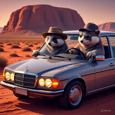 The mangled badgers team photo