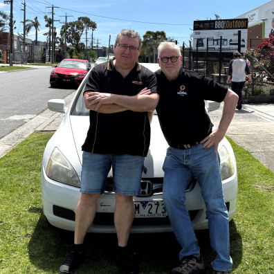 Sandman Racer team photo