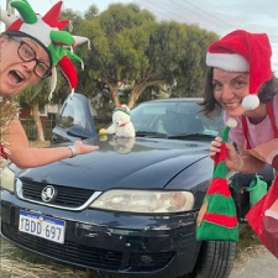 Santa’s little helpers team photo