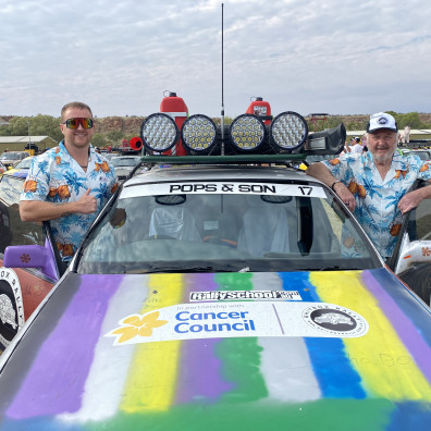 Pops & son strut again team photo