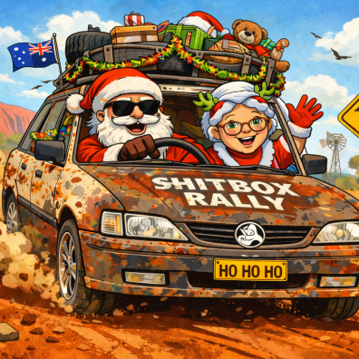 Team Santa team photo
