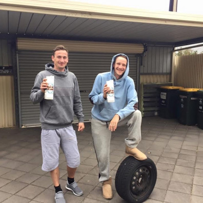 The Racing Robin team photo