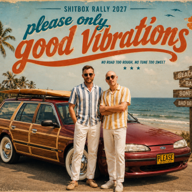 Please Only Good Vibrations team photo