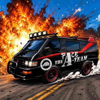 The p-A-ce Team team photo