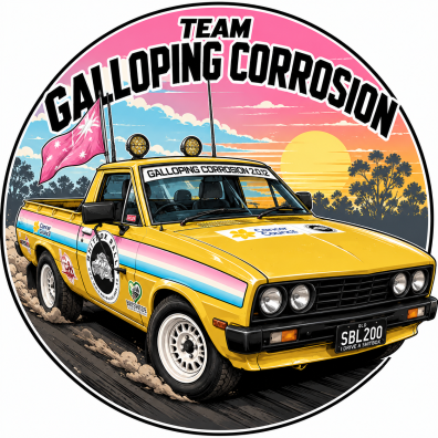 Galloping Corrosion team photo