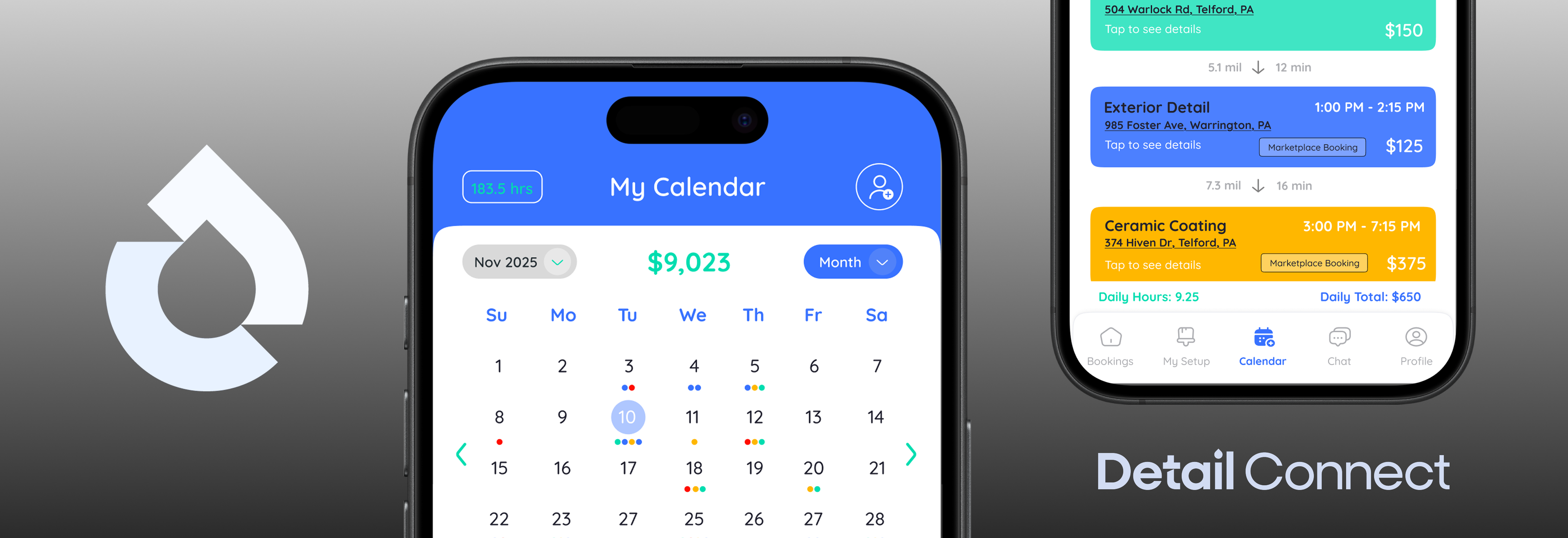 the best calendar for mobile detailers