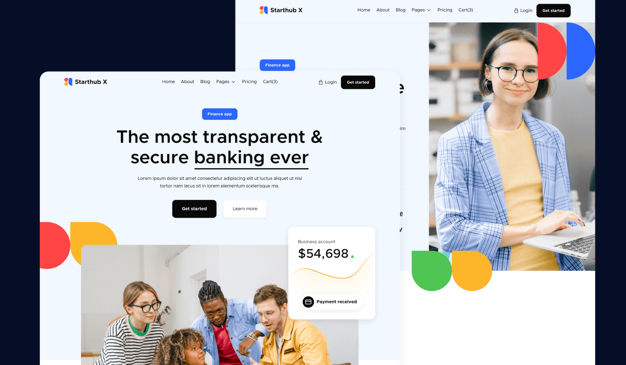 Portfolio Single Image Caption - Subscription X Webflow Template