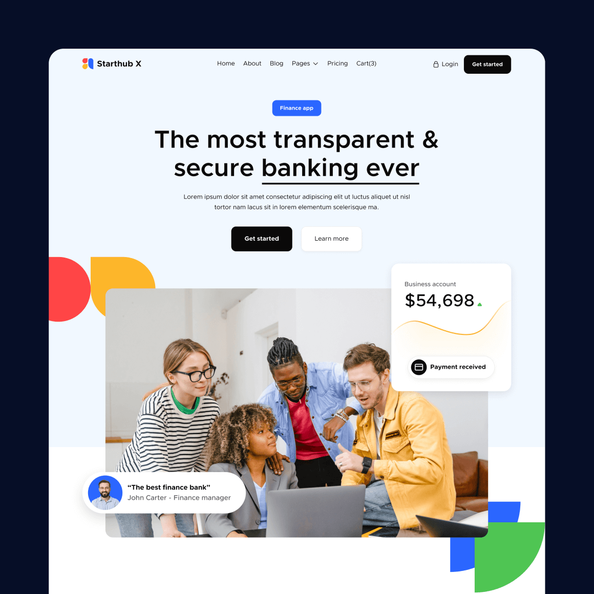Portfolio Gallery Three Image - Subscription X Webflow Template