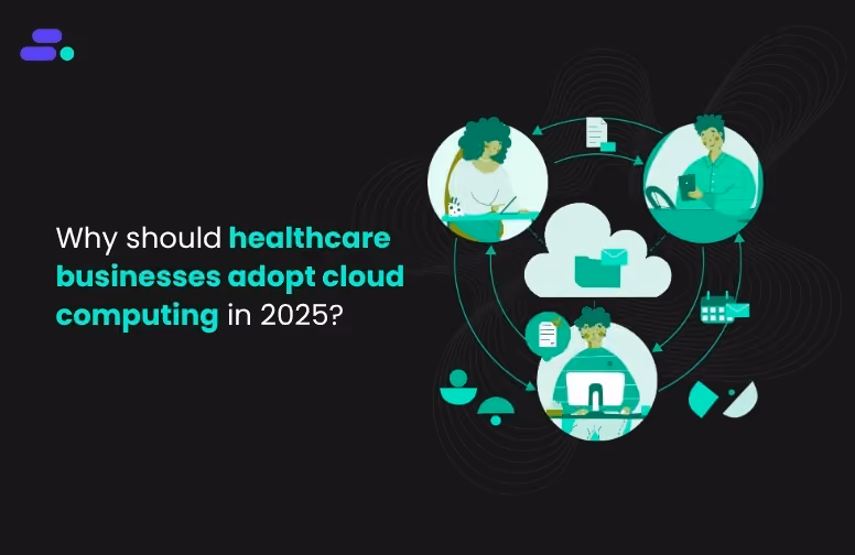 Why should healthcare businesses adopt cloud computing in 2025?