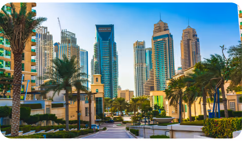 Buildings of Dubai