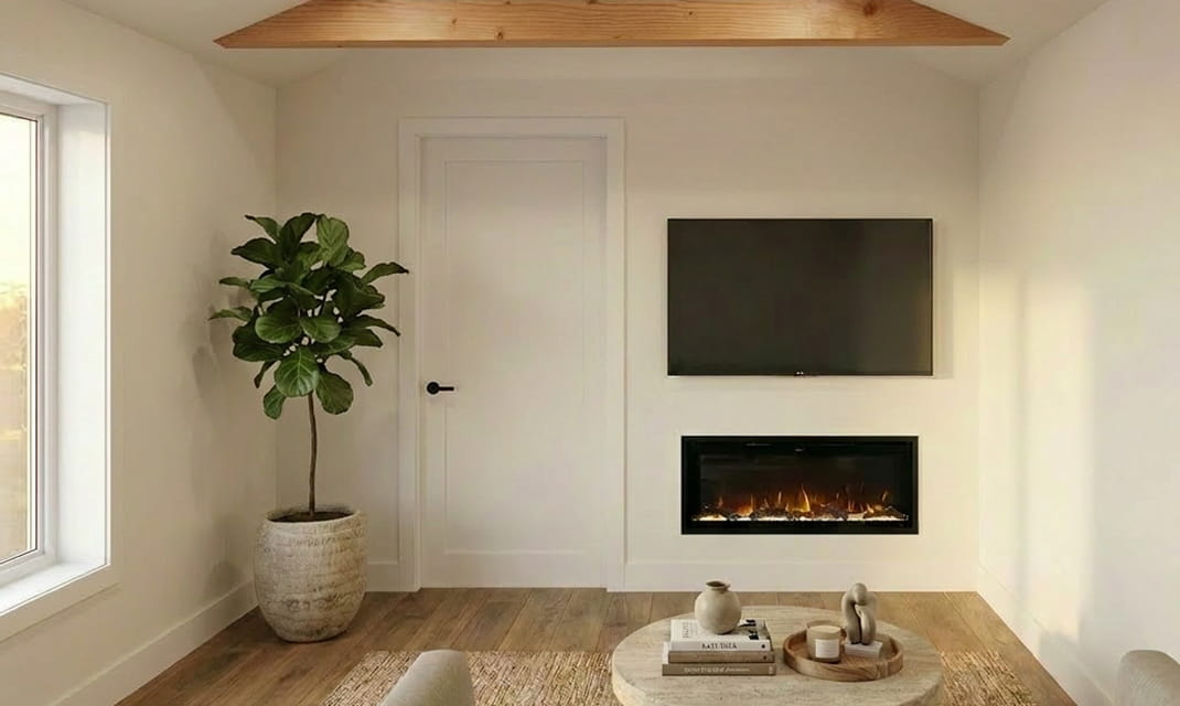 Owl's nest mountain house interior