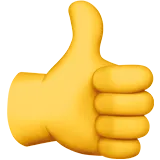thumbs up emoji icon