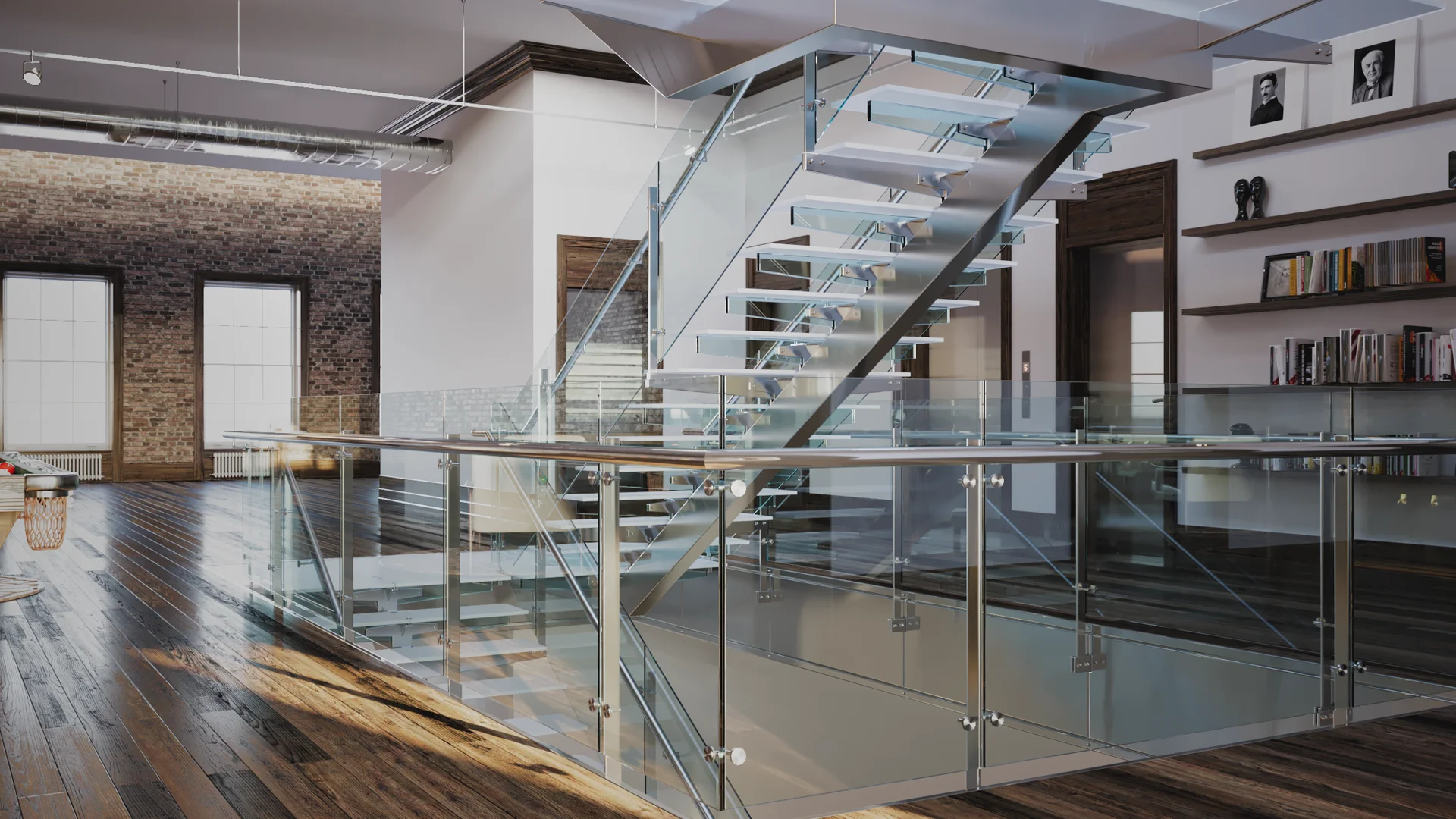 Glass Stairs