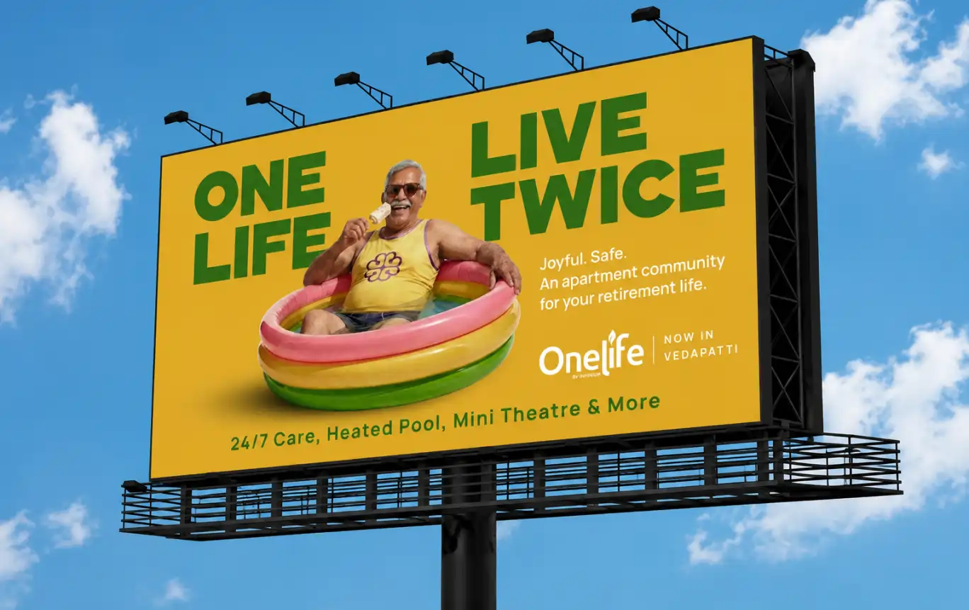 Onelife billboard campaign