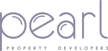 Pearl colored logo