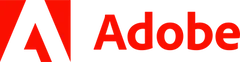 Logotype of Adobe