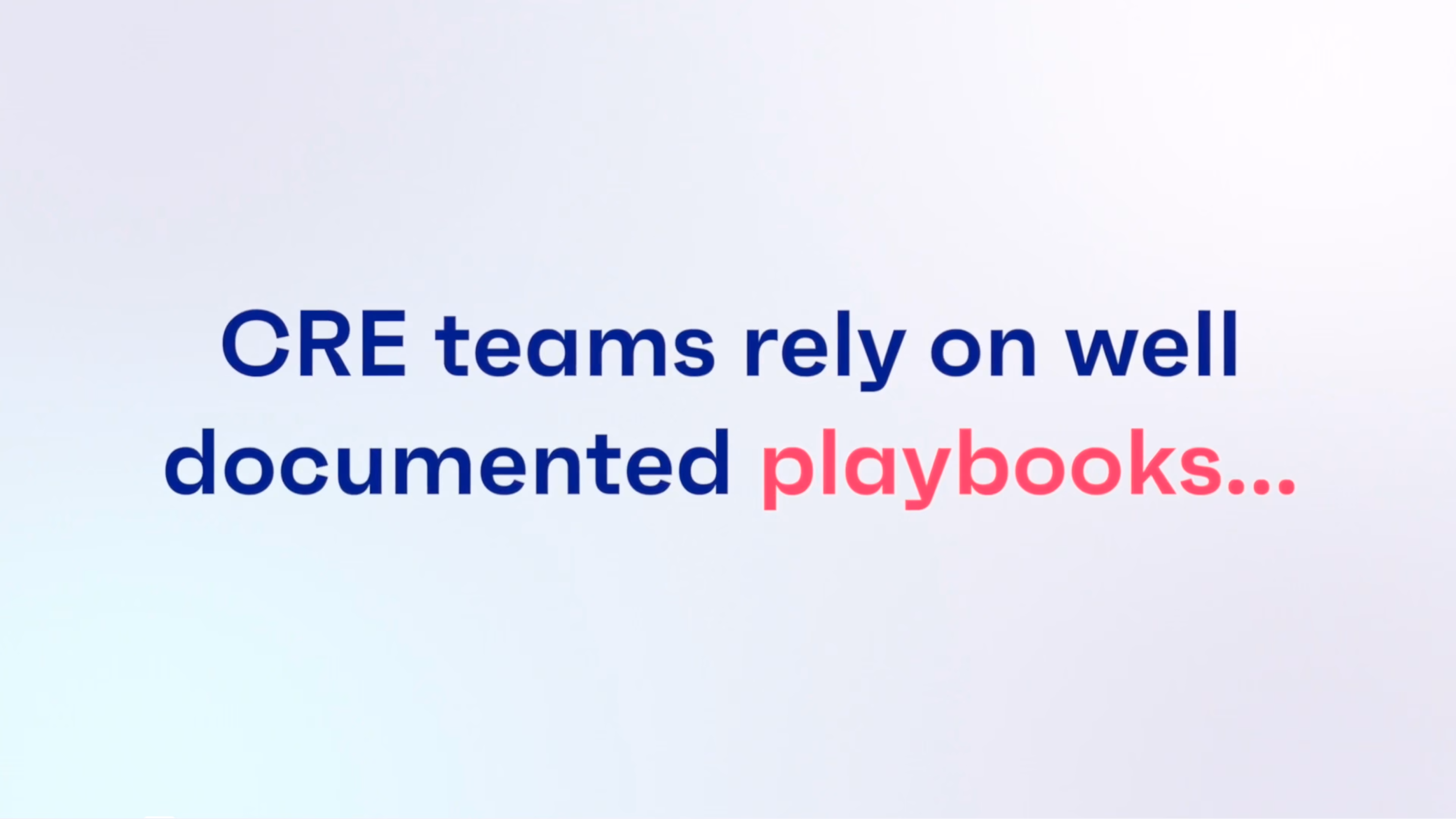 Problem statement video about playbooks 