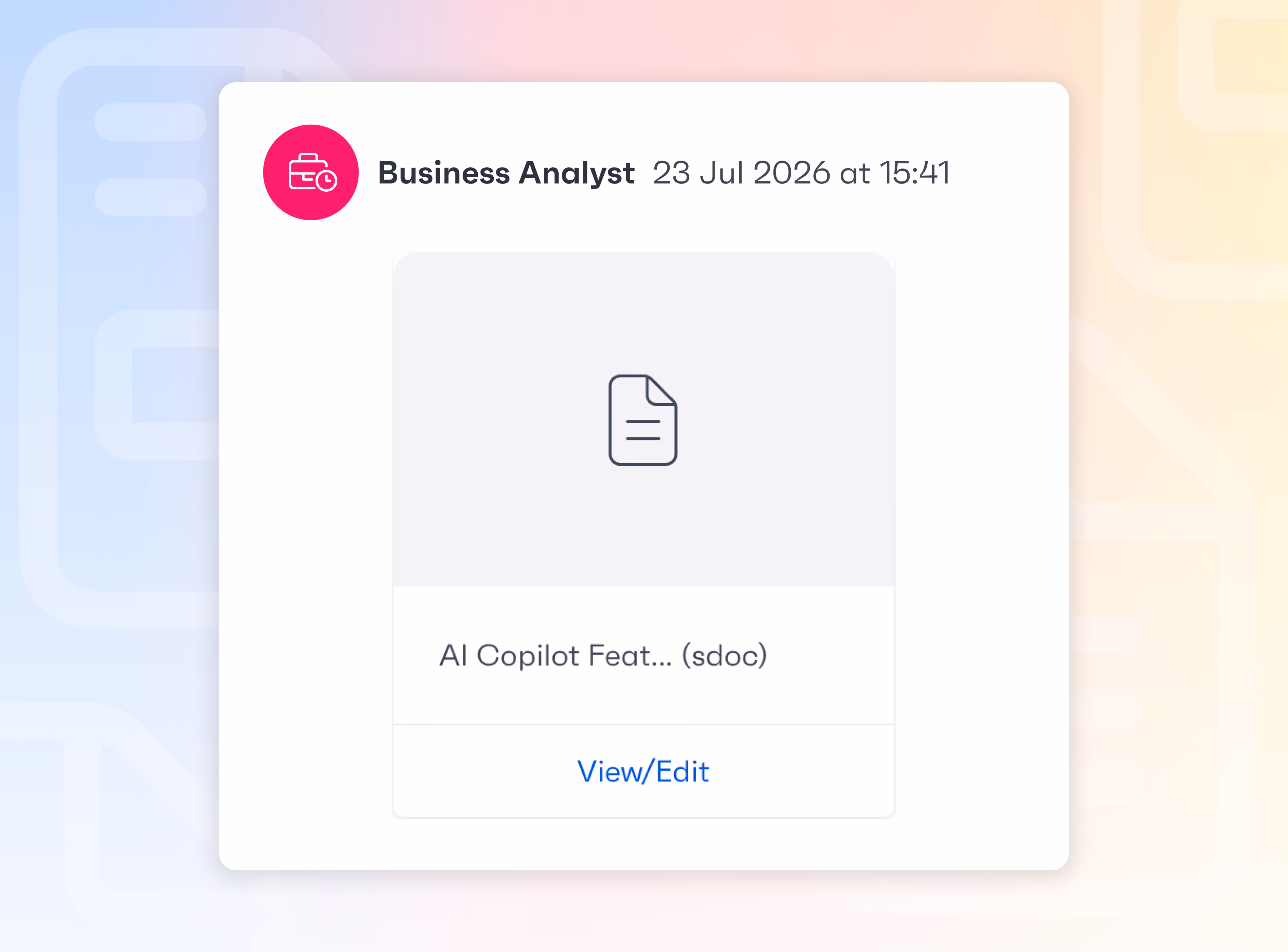 AI generated super document