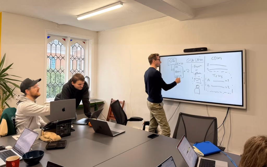 An image of the SuperByte team.