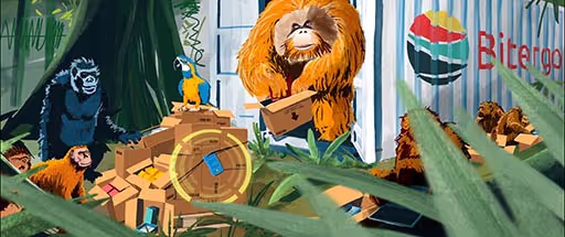 Still from Connet2track real time visibility ad