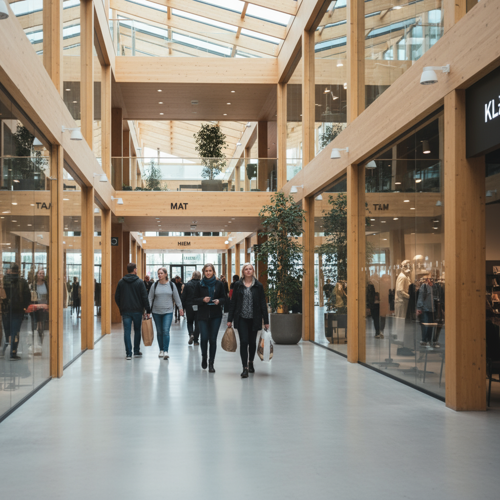 Mall operator increased the number of visitors and the revenue in their malls