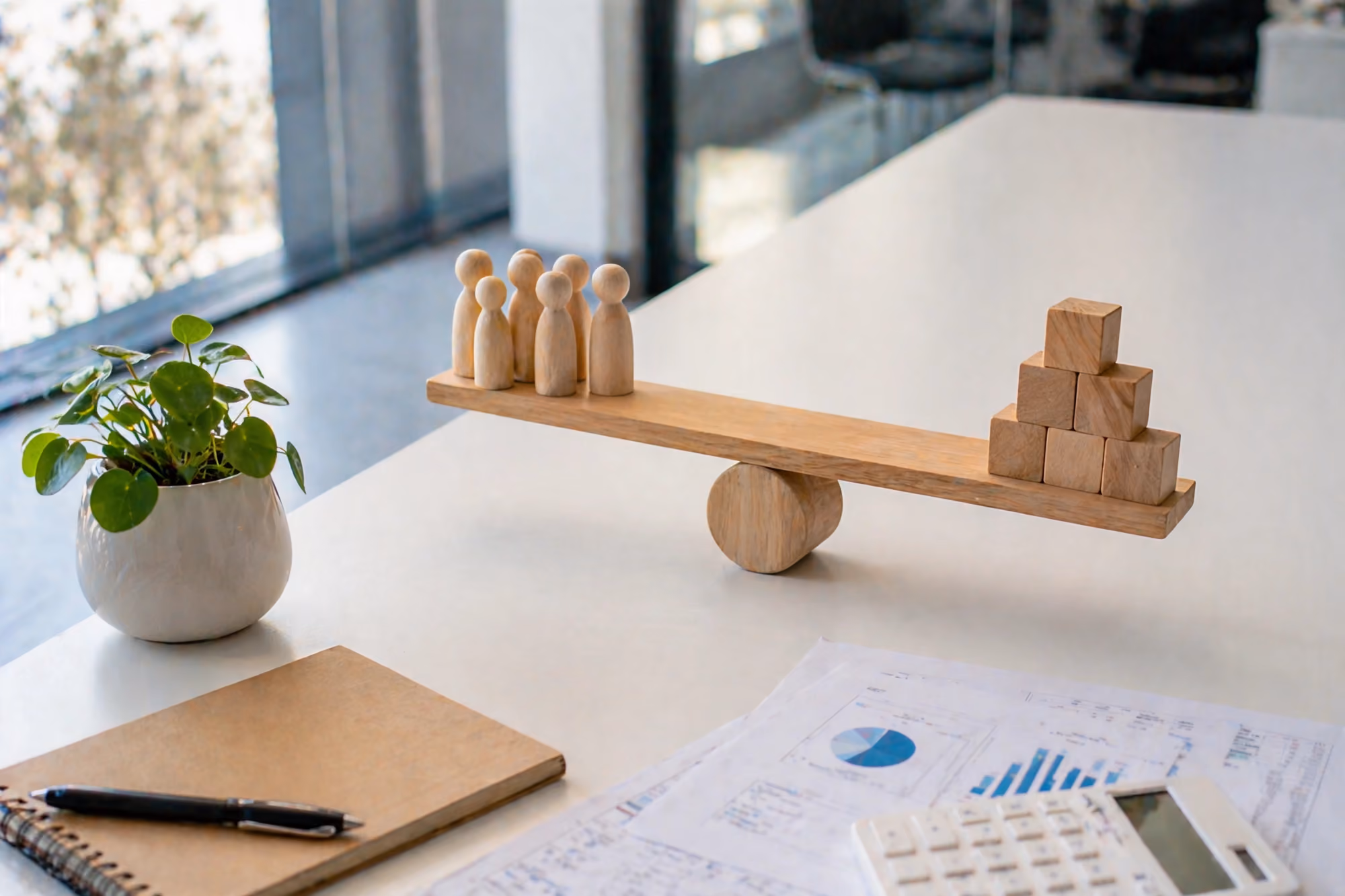 Équipe RH analysant budget formation 2026 entre recrutement externe et reskilling interne