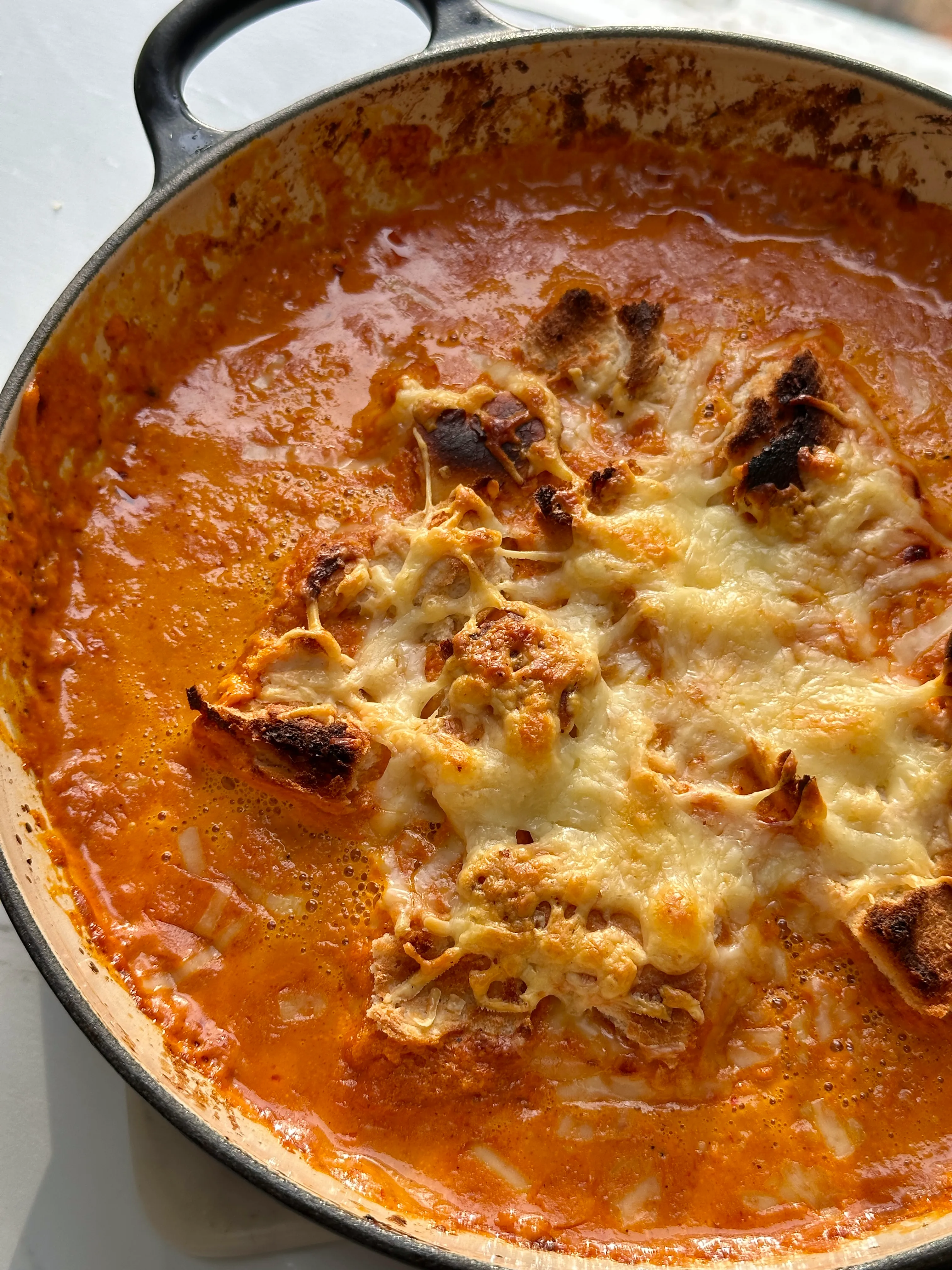 French Tomato Soup (One Pot One Portion)