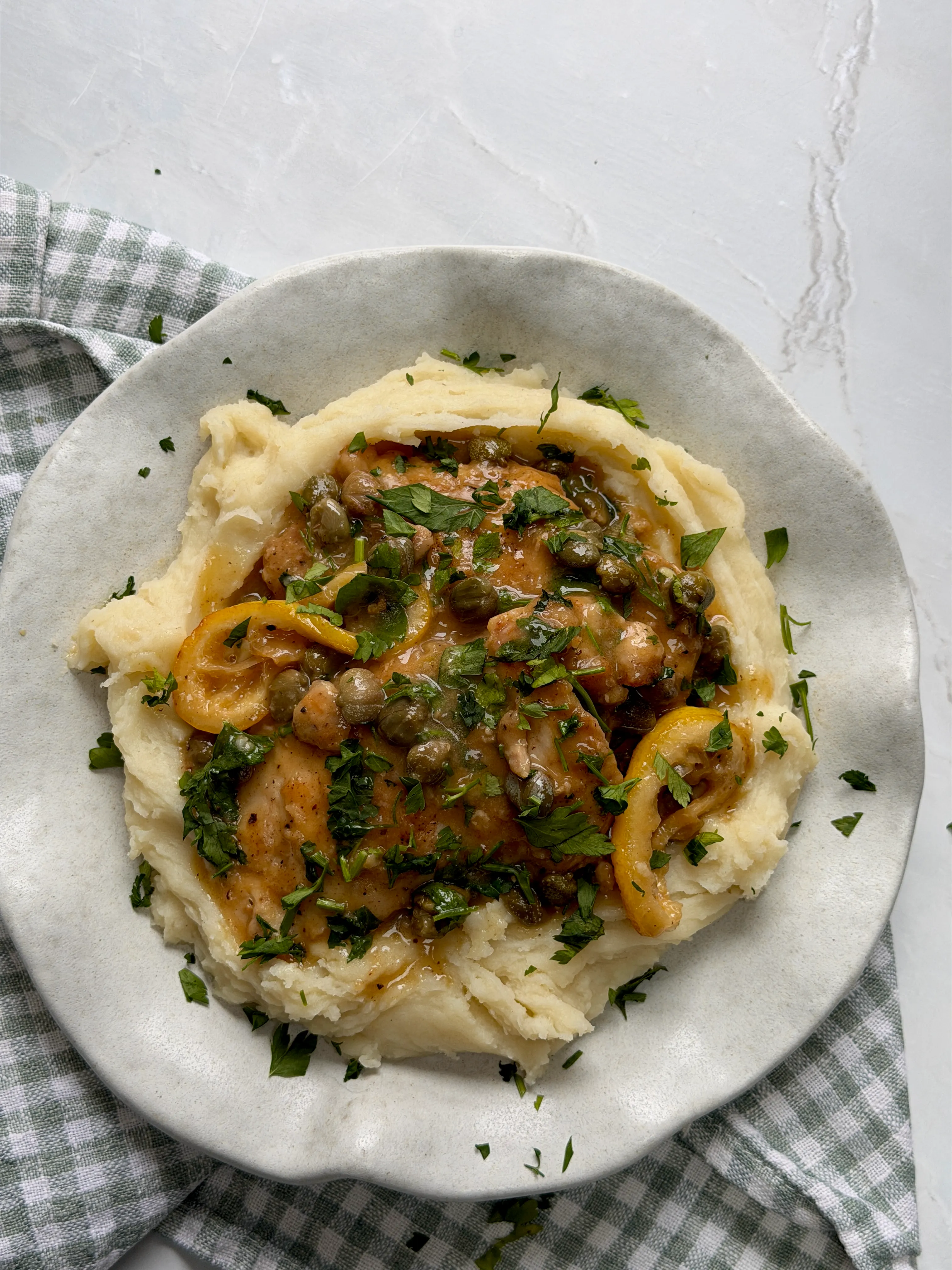 One Pan Chicken Piccata | One Pot One Portion