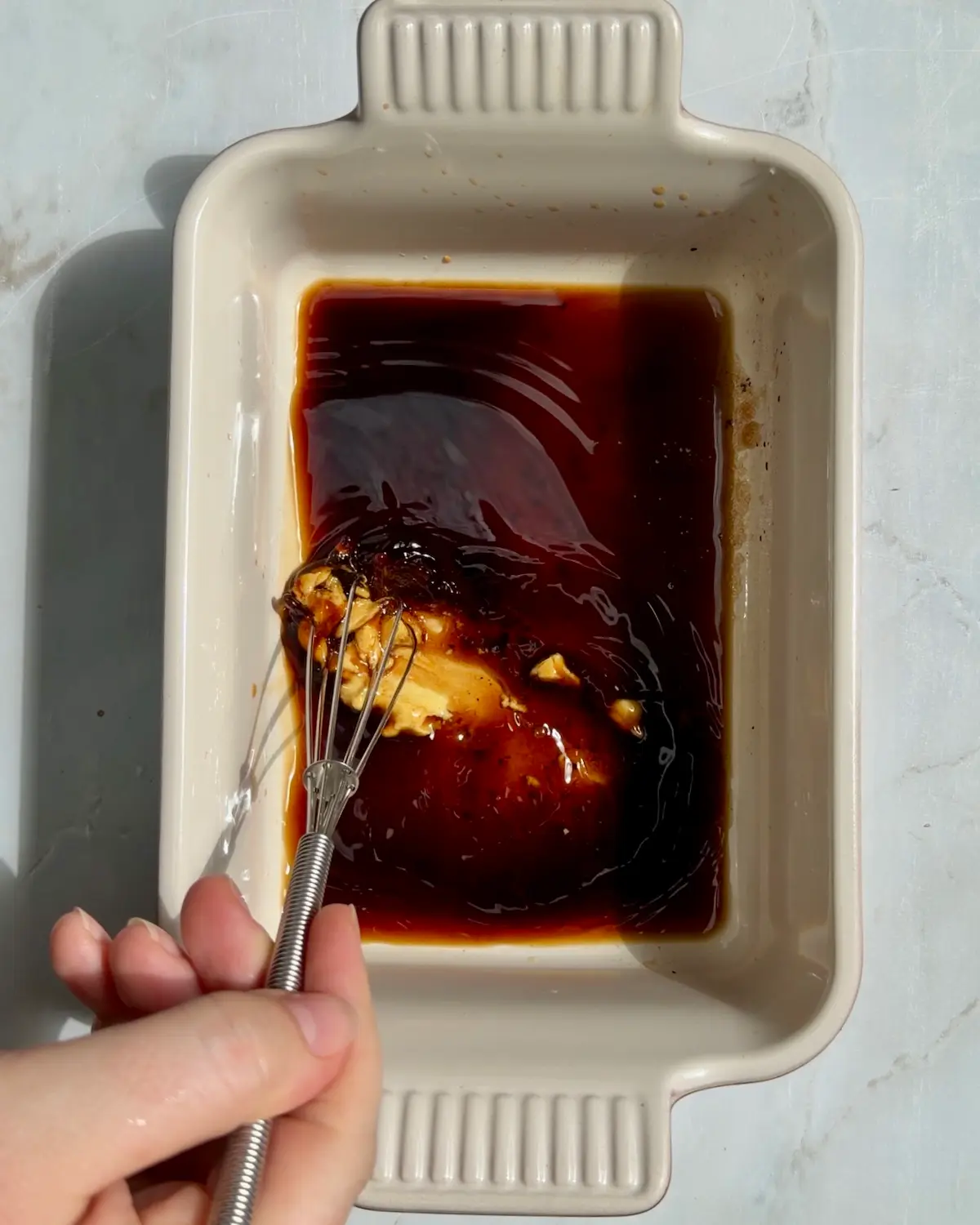 Sticky Rum-Glazed Chicken Skewers with Coconut Rice & Red Beans