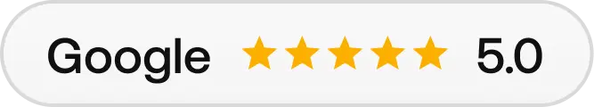Google review 5 stars