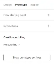 fonctionnalité de création de prototype dans figma