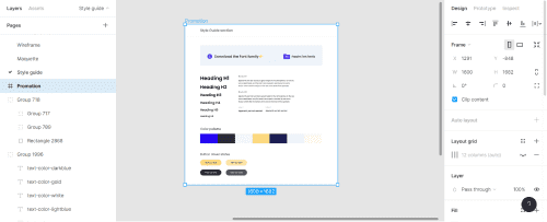 Template Finsweet Style Guide Figma Client-First