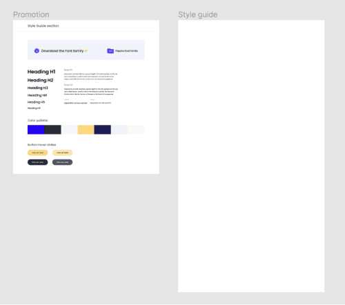 Frame Style Guide Figma