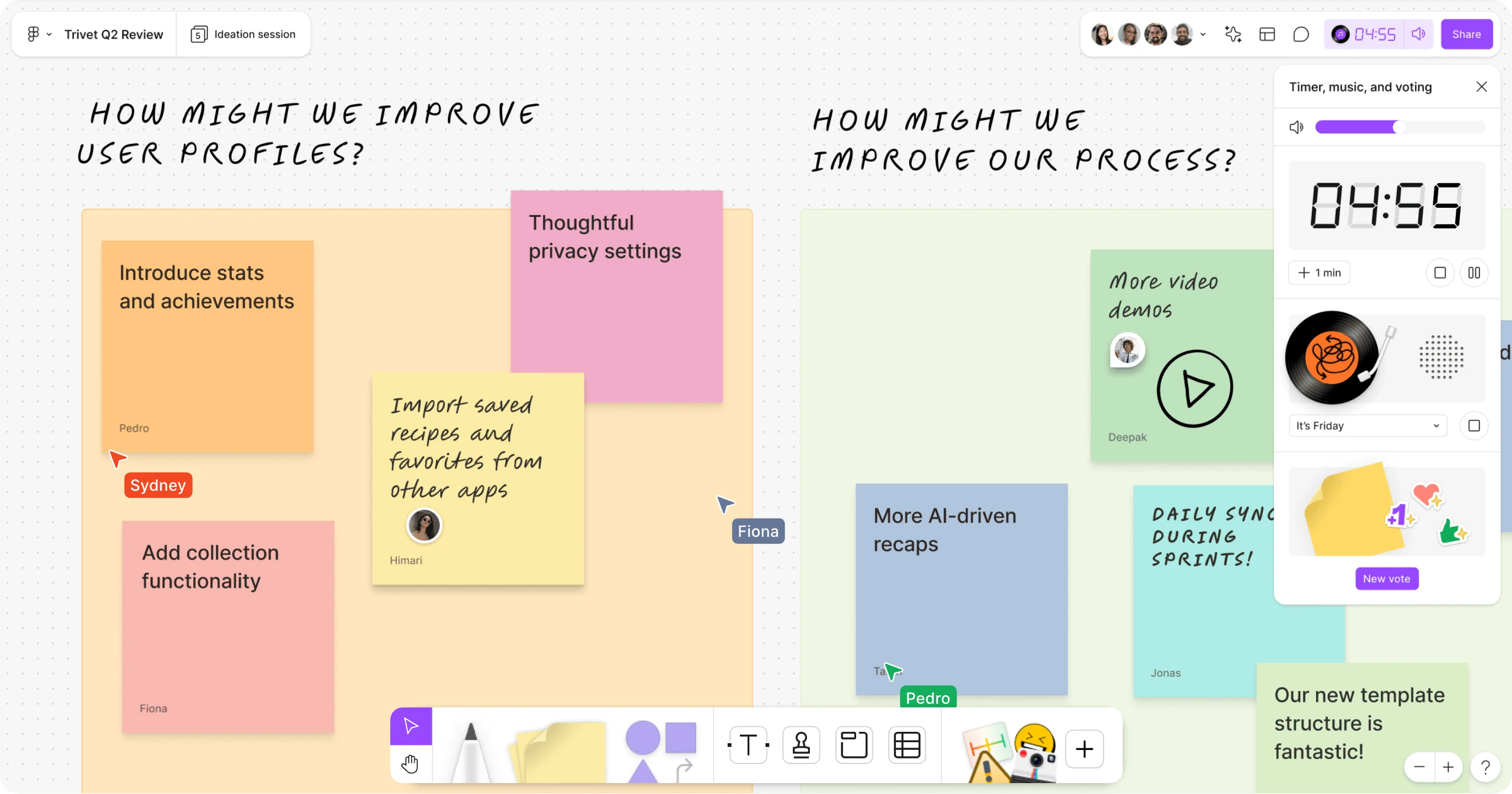 Image of the Figjam interface