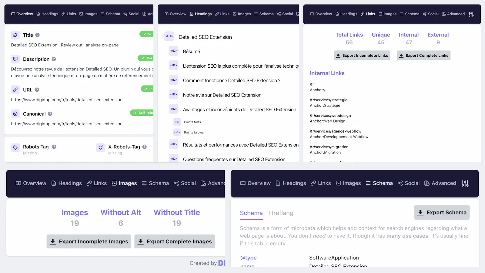 SEO Detailed Extensi