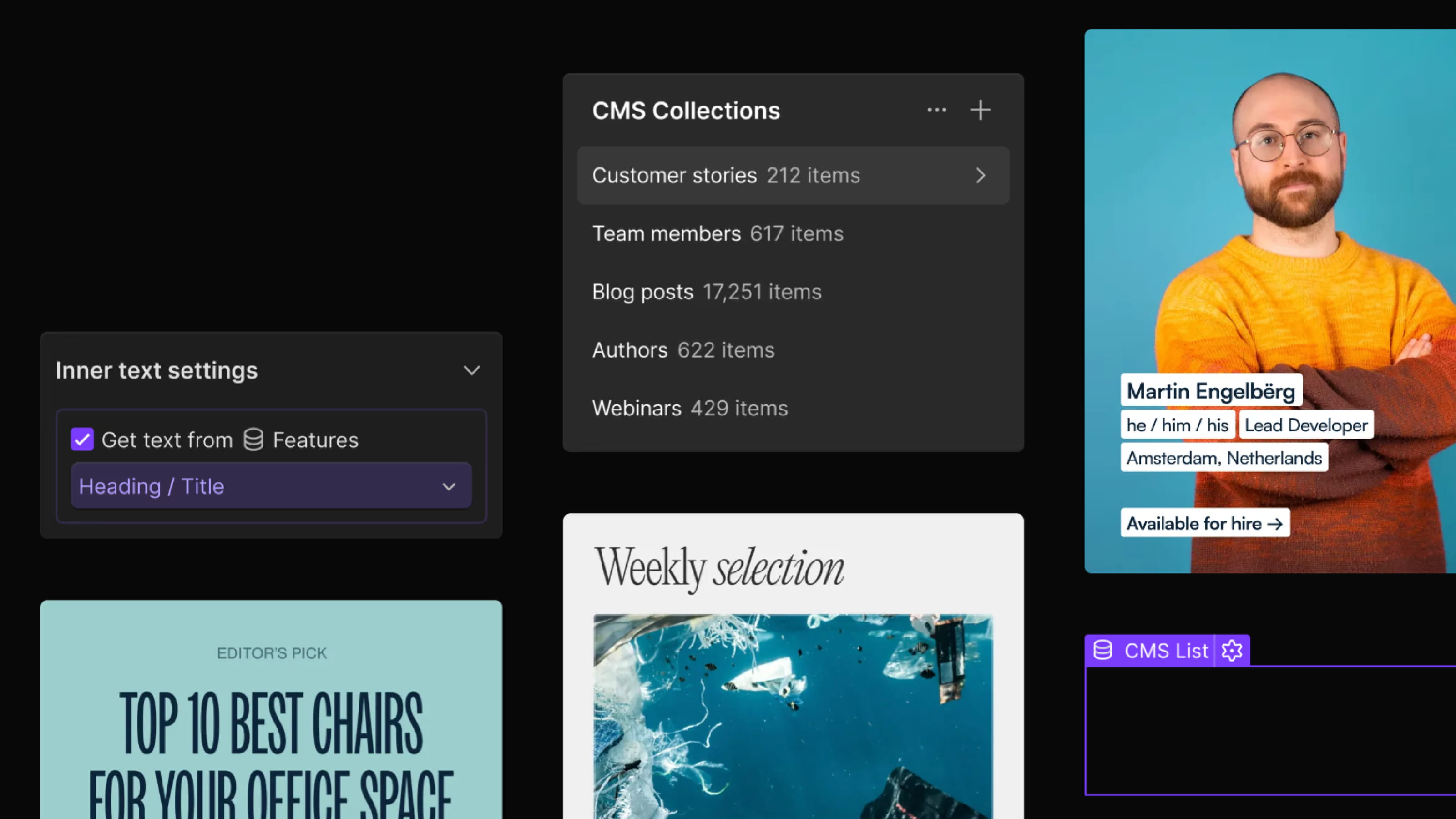 Webflow CMS