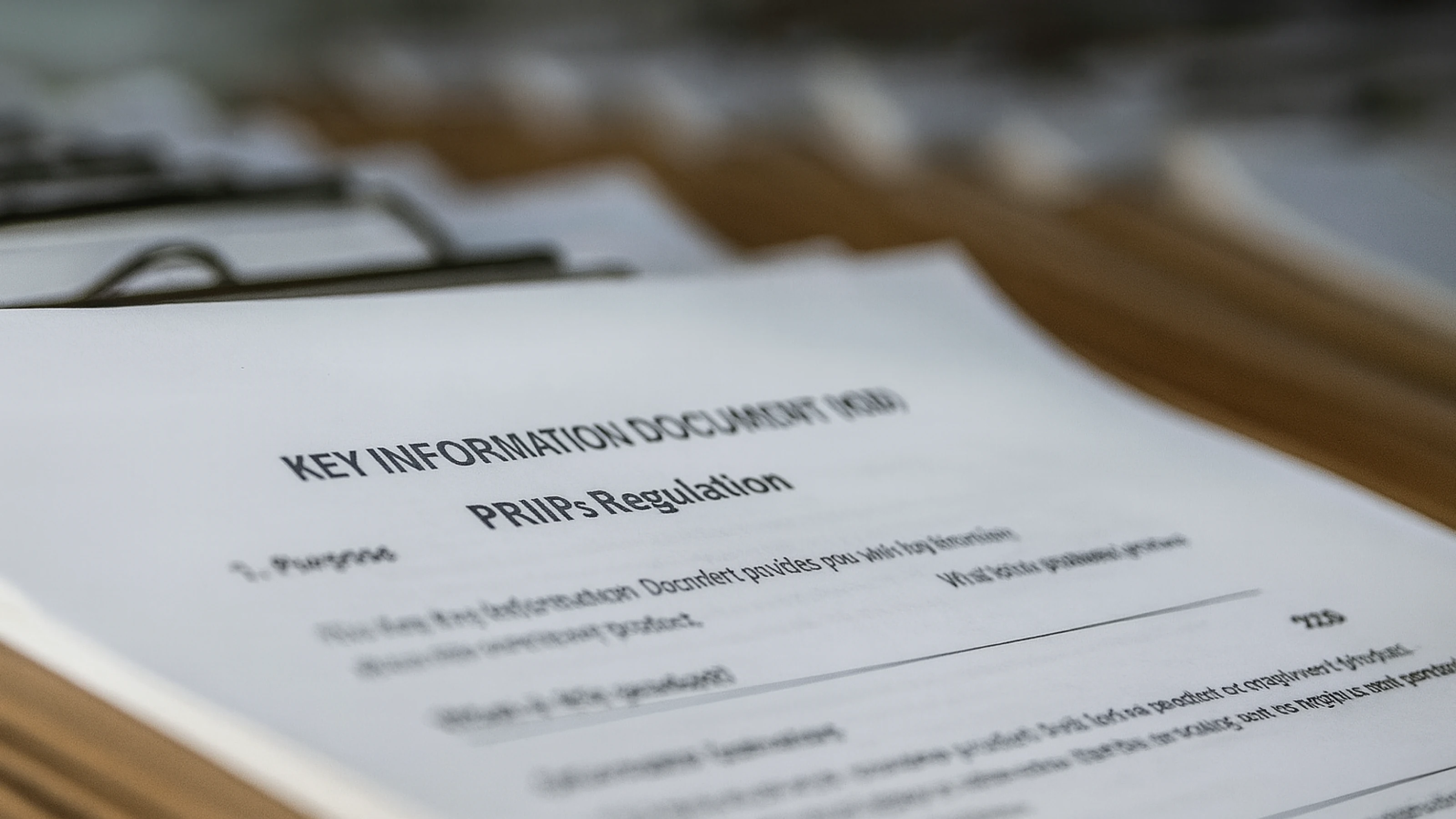 Illustration du document d’informations clés (DIC)