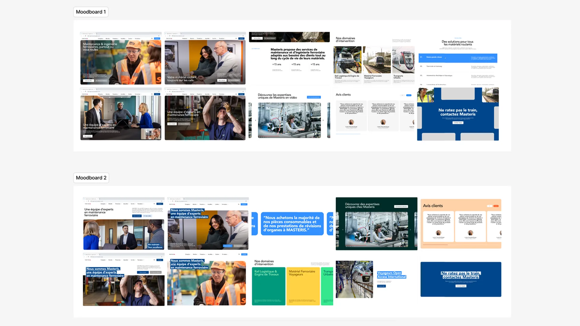 Masteris SNCF look & feel