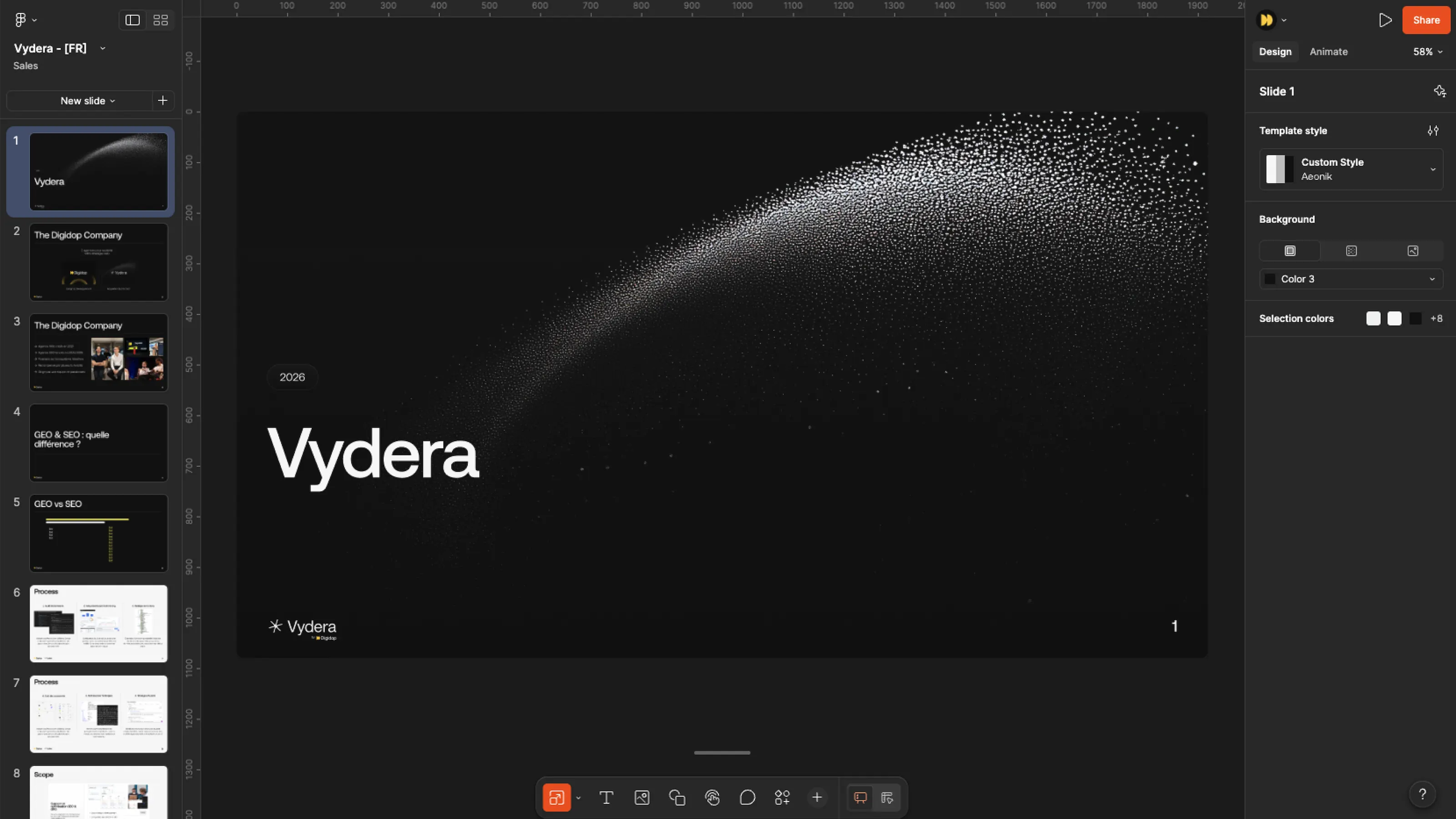 Vydera Agency Sales Pitch Deck