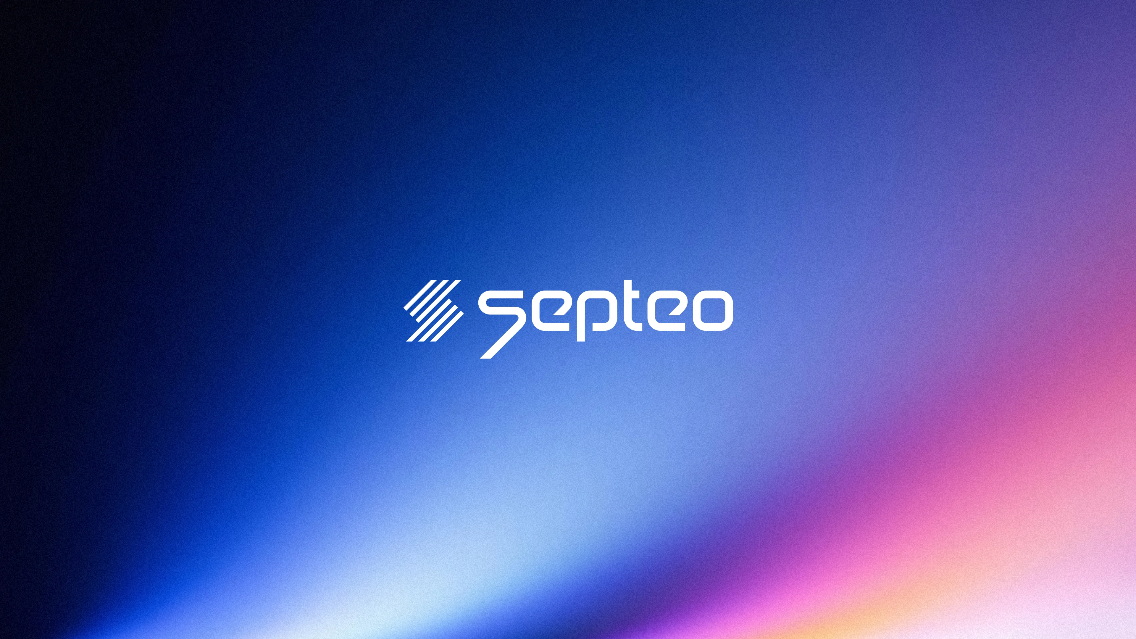 Logo Septeo with gradient background