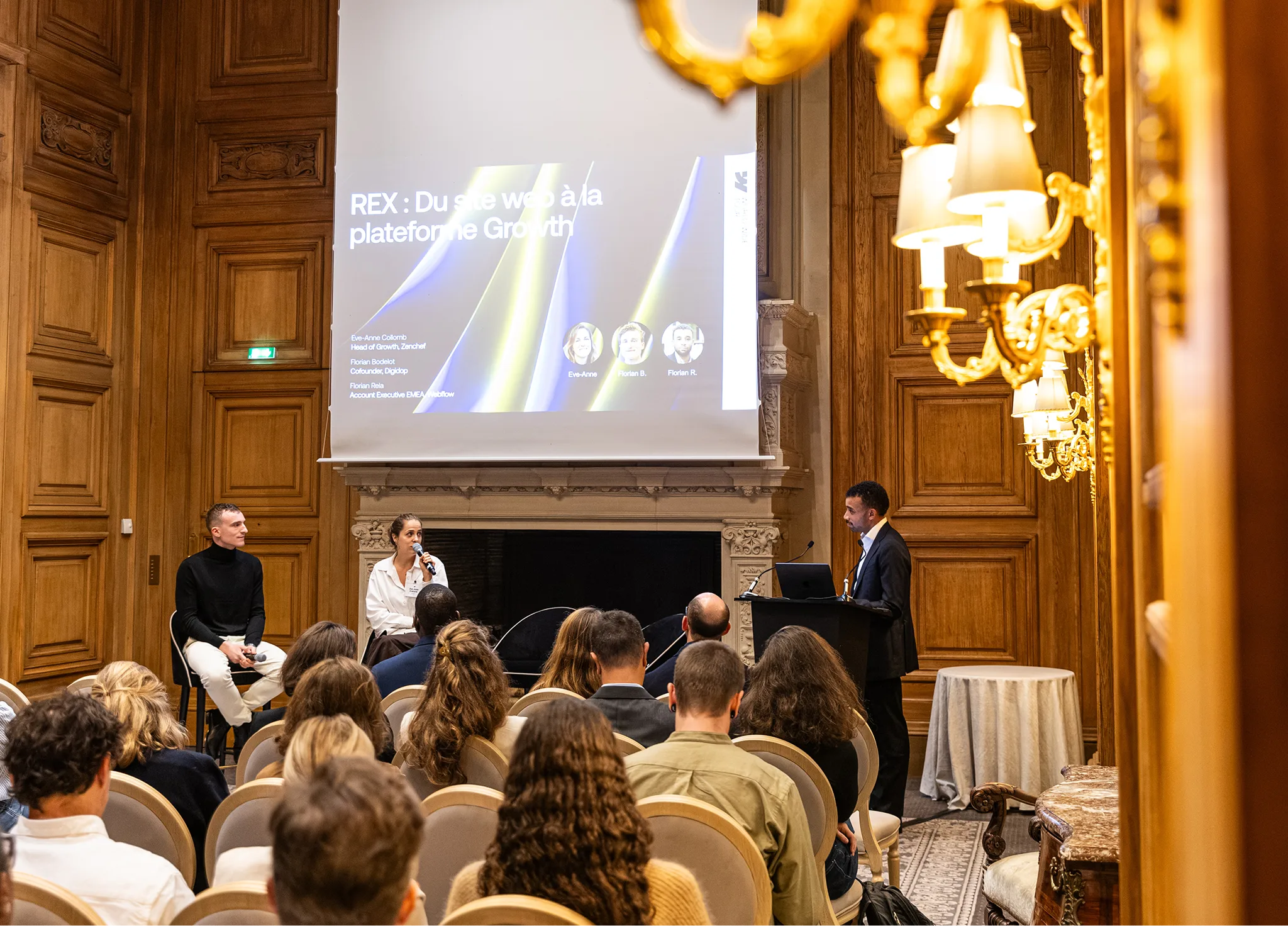 Eve-Anne Collomb, Head of Growth at Zenchef, shares her experience during the World Wide Webflow Tour in Paris.