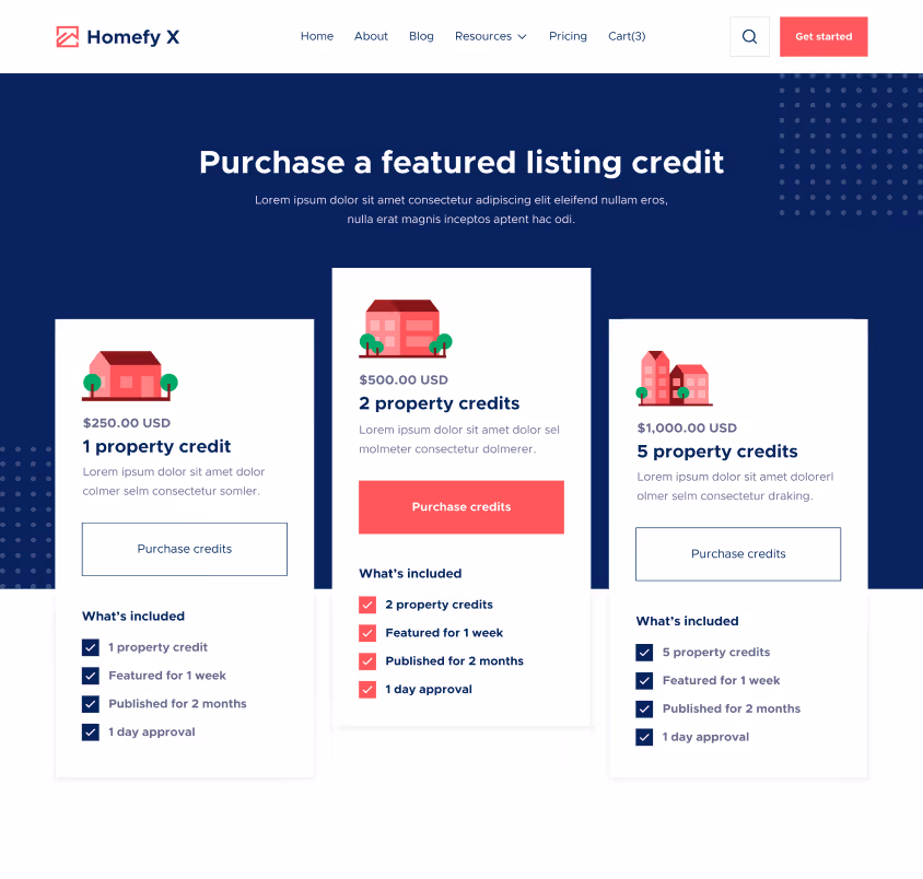 eCommerce - Homefy X Webflow Template