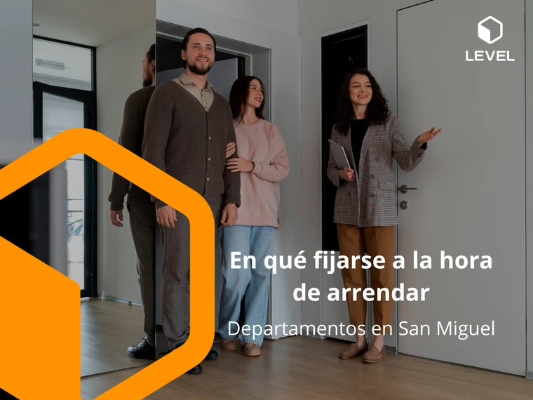 En qué fijarse a la hora de arrendar un departamento en San Miguel