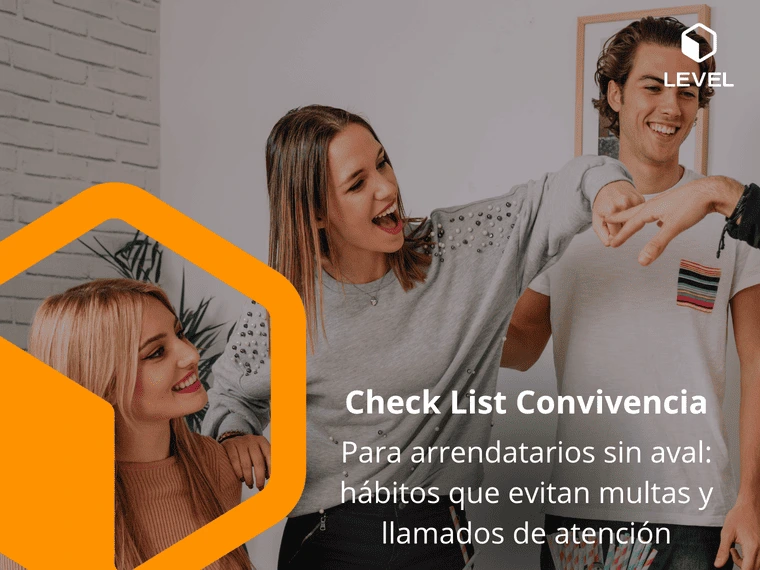 Checklist de convivencia para arrendatarios sin aval: hábitos que evitan multas y llamados de atención