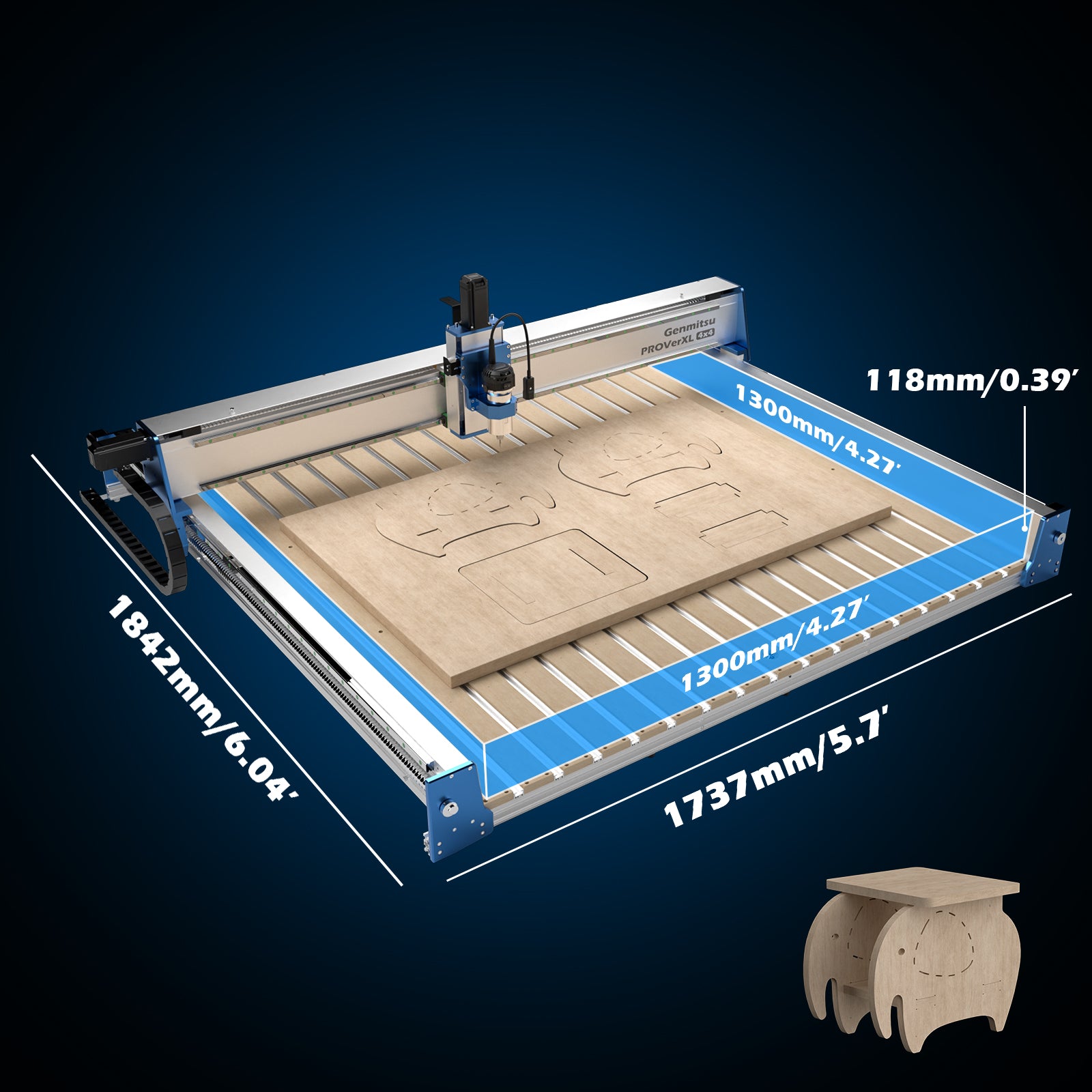 Genmitsu PROVerXL 4x4