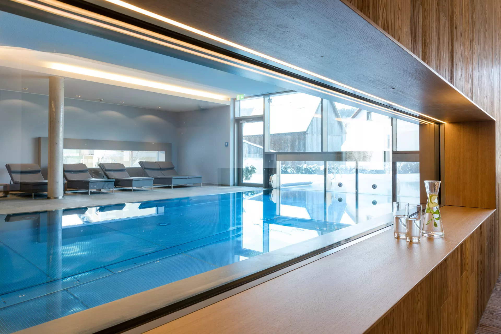 Wellnessbereich im Landhotel von Lisa Gruber Events