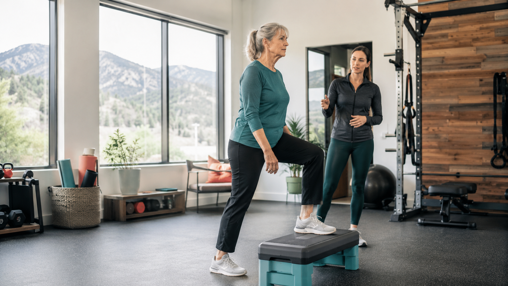 Training and workout routine for ski season