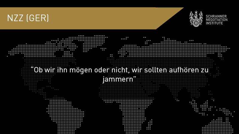 Matthias Schranner Press - NZZ in German