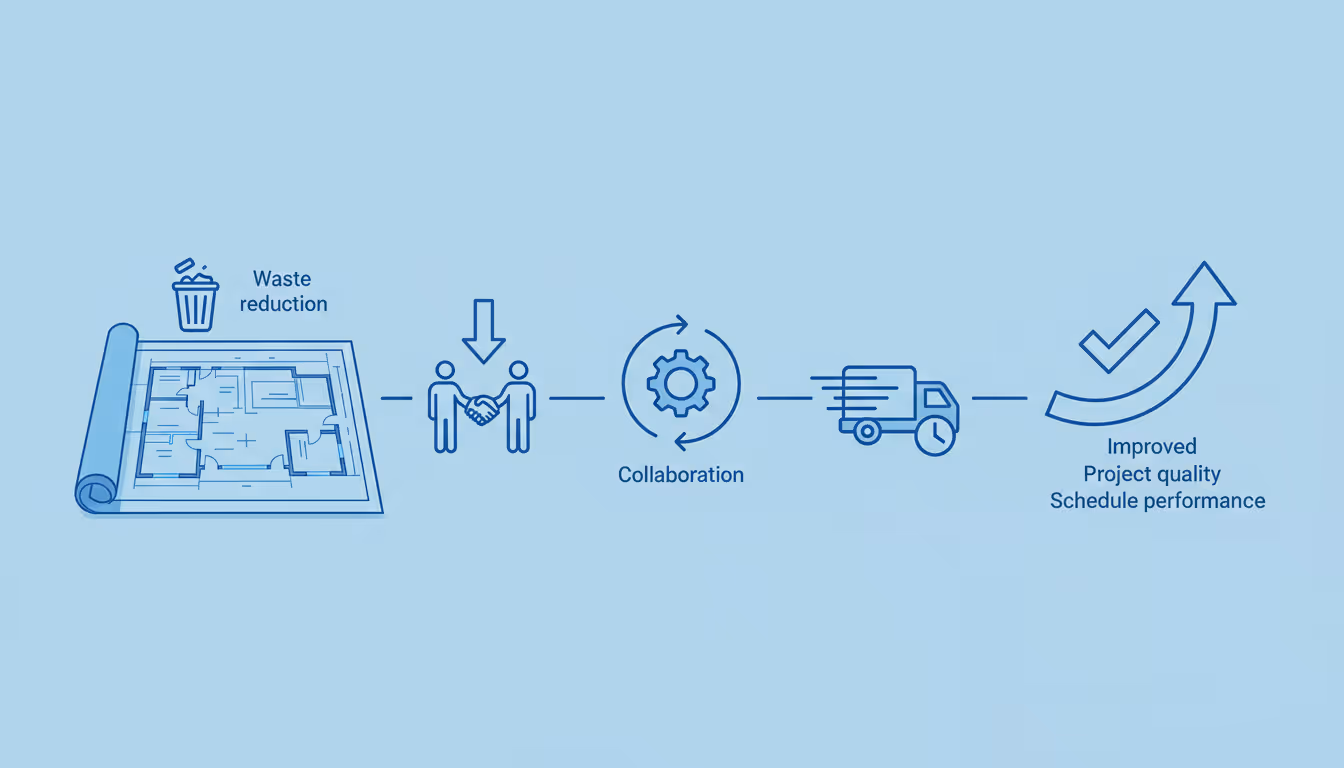 Lean Construction definition, Lean Construction in construction, what is Lean Construction, Lean Construction meaning, Lean Construction glossary